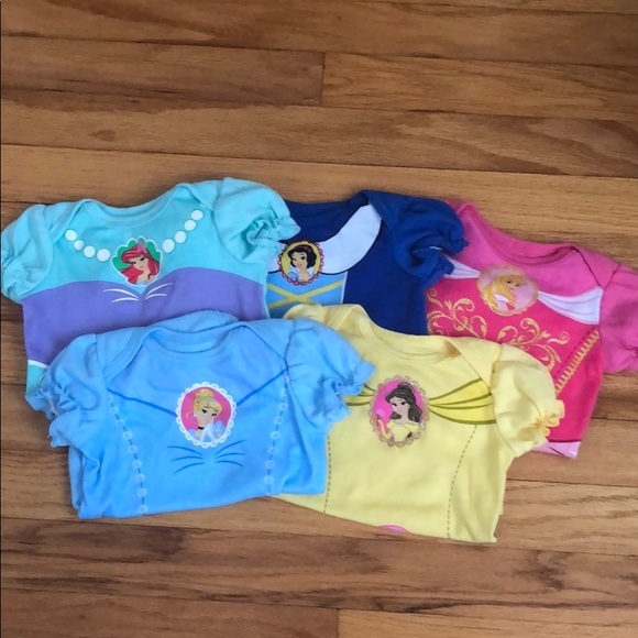 Disney Other - Disney princess bodysuits